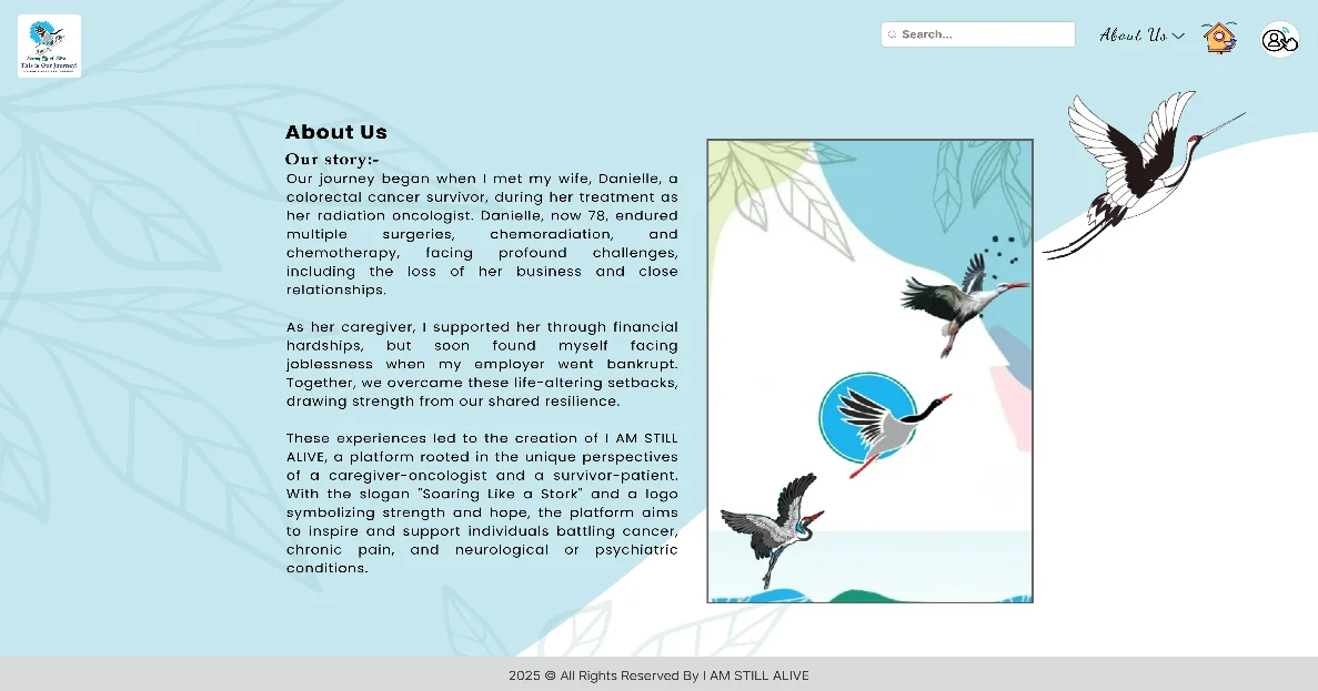 I AM STILL ALIVE Profile Page